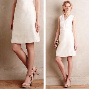 Anthropologie Festive Shimmering Skirt